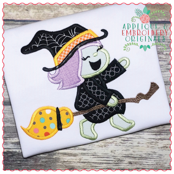 AEO 632 Witch Riding Broom 1