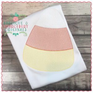 685 Candy Corn Sketch Embroidery Design