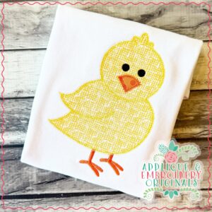 922 Baby Boy Chick Applique Design