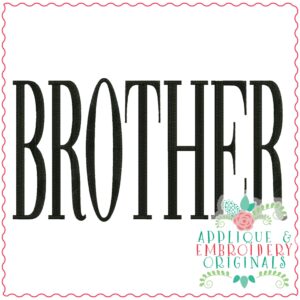 3625 BROTHER Embroidery Design