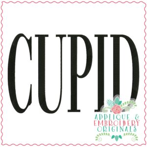 3644 CUPID Embroidery Design