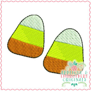 3996 Candy Corn Mini Embroidery Design