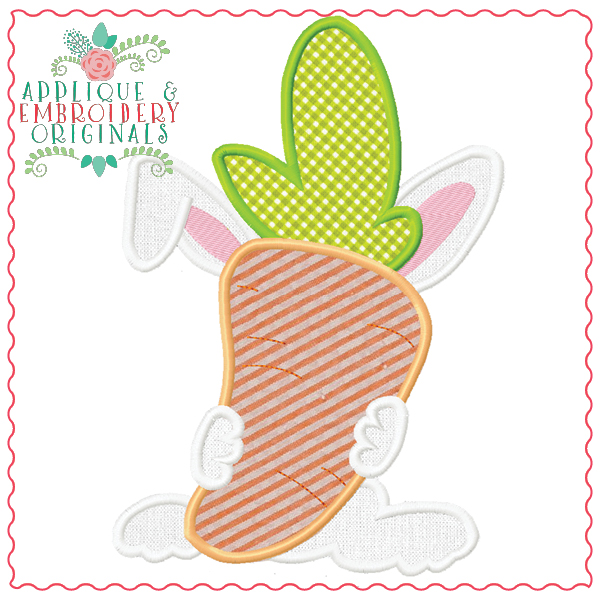 AEO 1530 Carrot Peeking Bunny 1