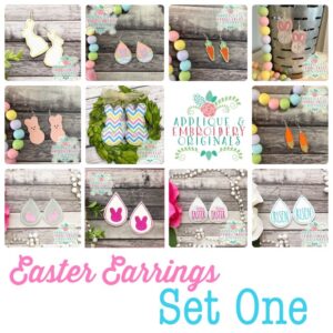 2437 Easter Earring Set ONE