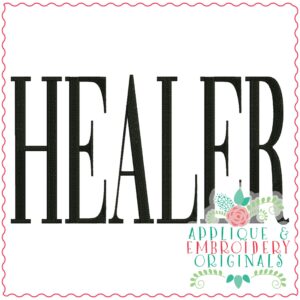 3464 HEALER Embroidery Design