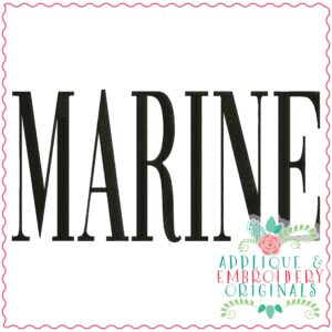 3619 Marine Embroidery Design