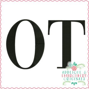 3853 OT Word Art Embroidery Design
