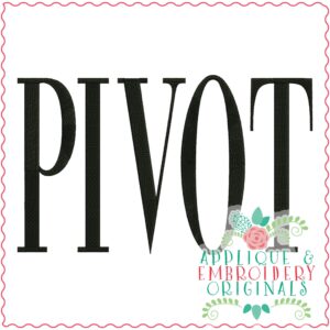 3710 PIVOT Embroidery Design
