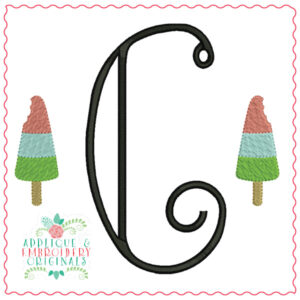 1849 Popsicle Mini Embroidery Design