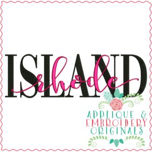 3338 Rhode Island Embroidery Design