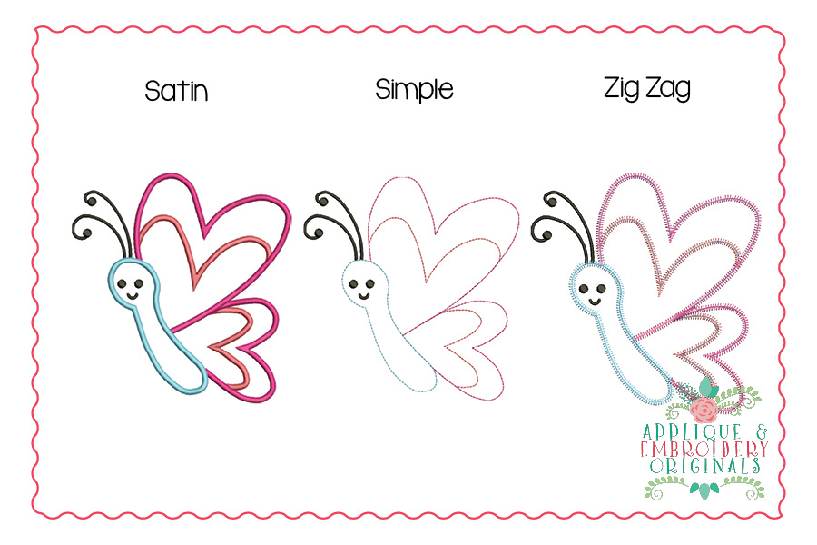 AEO 2305 Valentine Butterfly Zig Zag