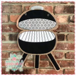 1737 BBQ Grill Door Hanger Design