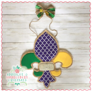1415 Fleur De Lis Door Hanger