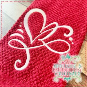 4219 Heart 3 Embroidery Design