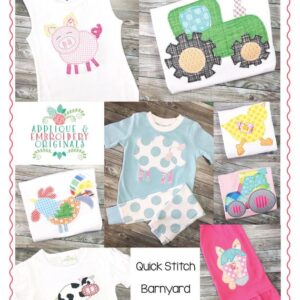 1485 Barnyard Collection Set Applique Designs