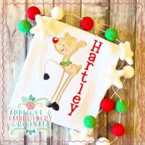 4081 Rudolph Long Leg Applique Design