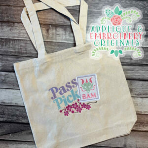 4364 Pass Pick BAM Applique & Embroidery Design