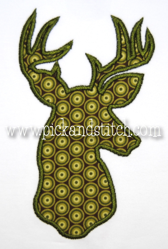 DeerSilhouetteCloseMarked