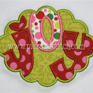 867 Joy Scallop Applique Design