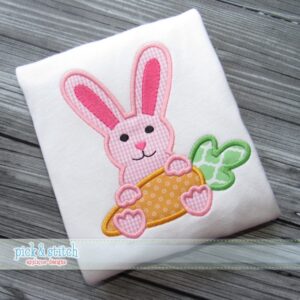 954 Bunny and Carrot 2 Applique Design