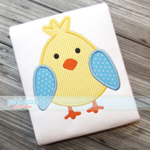 961 Easter Chick Boy Applique Design