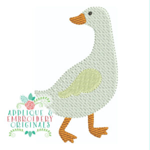 4394 Goose Embroidery Design