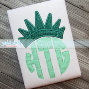 965 Monogram Statue of Liberty Applique Design